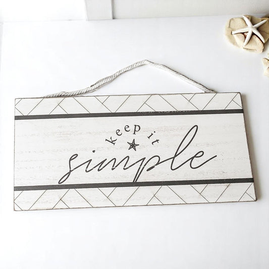 Keep it Simple