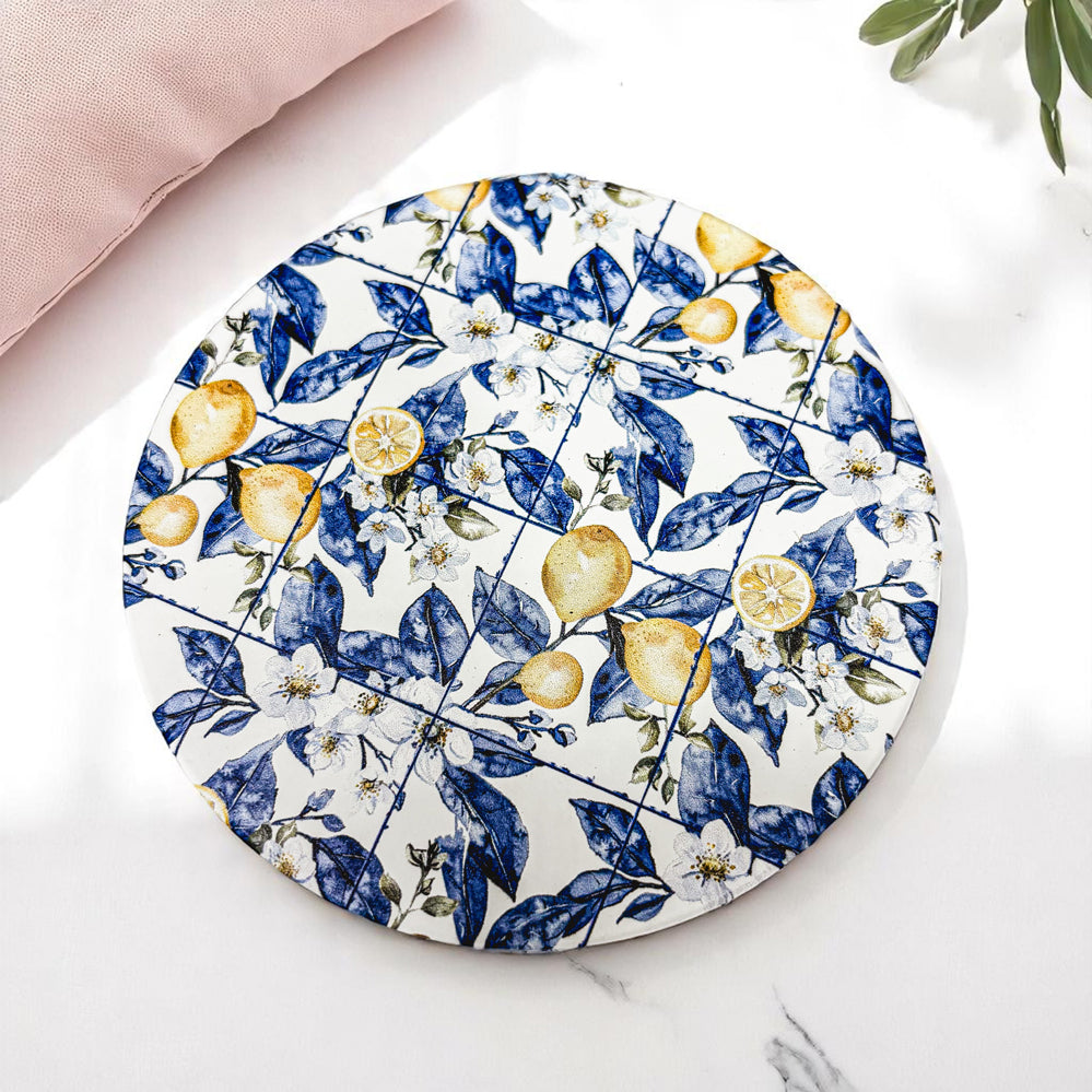 Mediterranean Lemon Coasters