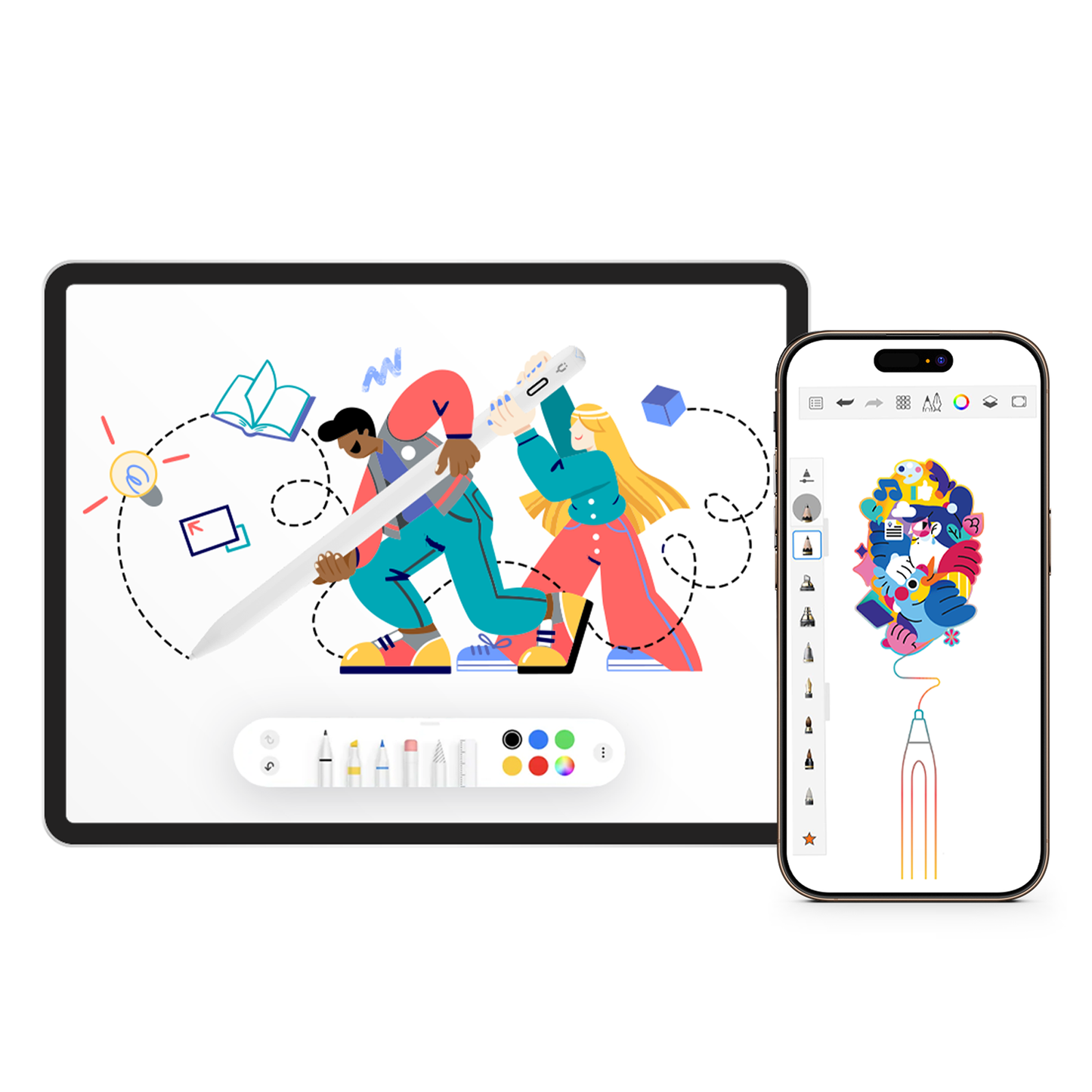 Pencil Pro Ultra iPad Pen with Smart Switch Technology - Midnight Black