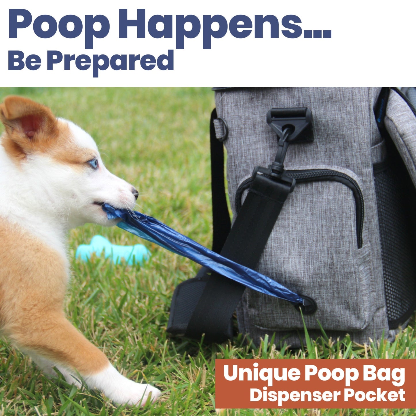 The Original Doggy Bag™ Dog Travel Bag for Supplies