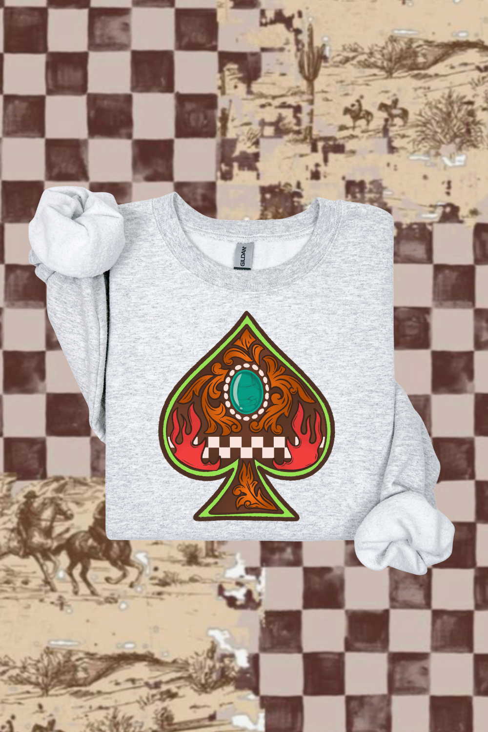 Tooled Spade Sweatshirt