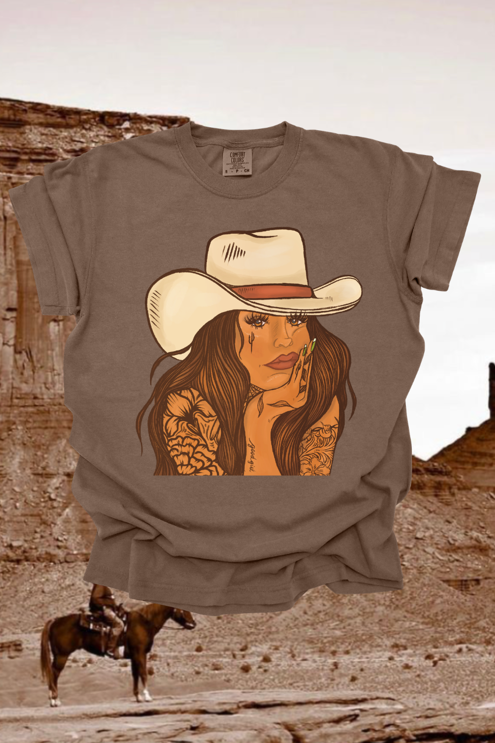 Waiting On A Cowboy Graphic Tee