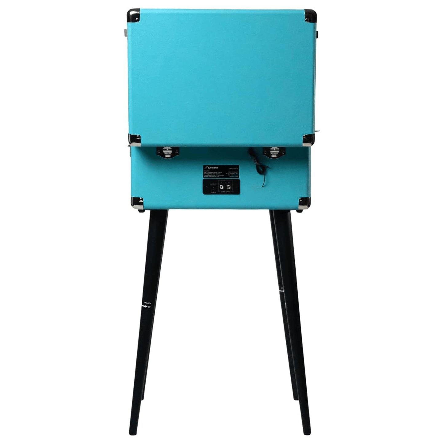 Victor Andover 5-in-1 Music Center with Chair-Height Legs and Bluetooth Function