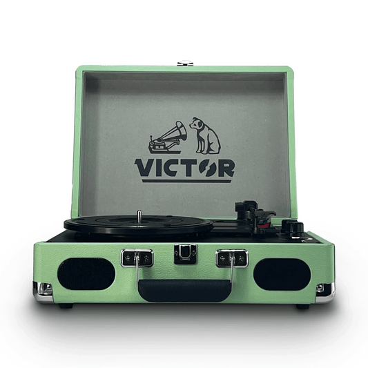 Victor Metro Plus Portable Dual BT Suitcase Turntable Mint - Refurbished