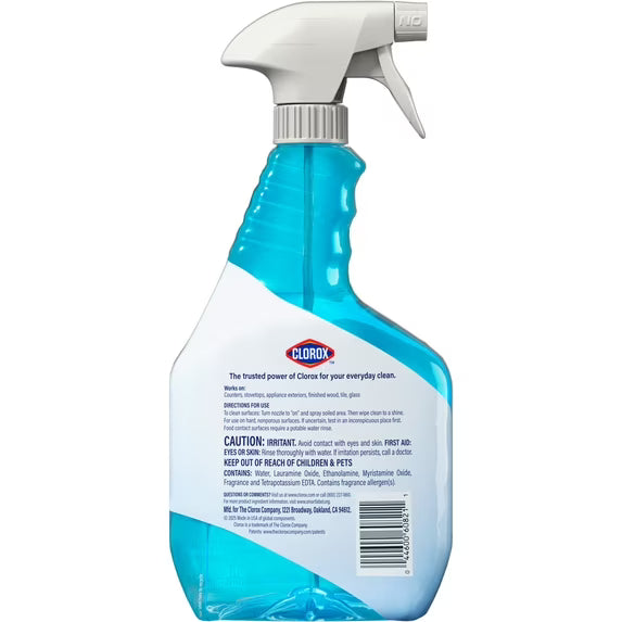 Clorox All Purpose Cleaner, Bleach Free, Fresh Mountain Air, 32 fl oz