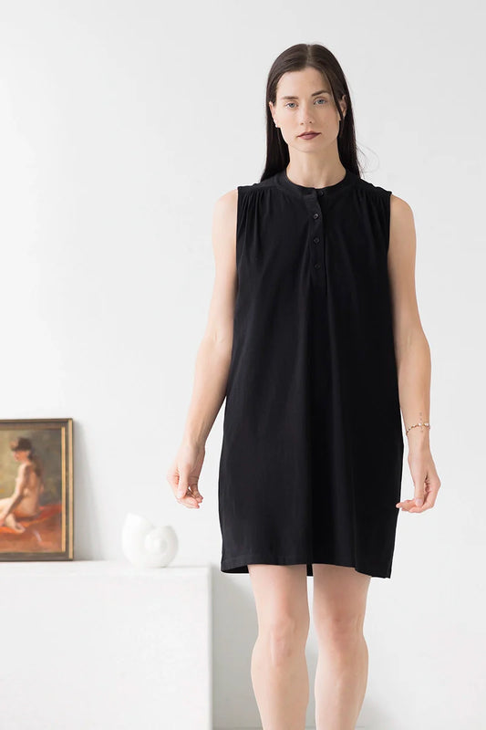 Aisha Relaxed Sleeveless Sleep Mini Tunic