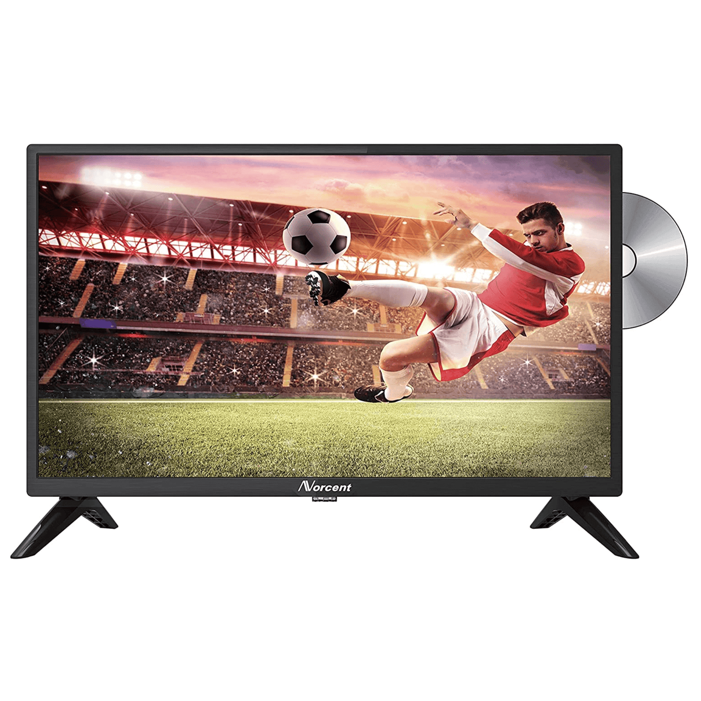 Norcent 24 Inch 720P LED HD Backlight Flat TV DVD Combo with Multimedia Access