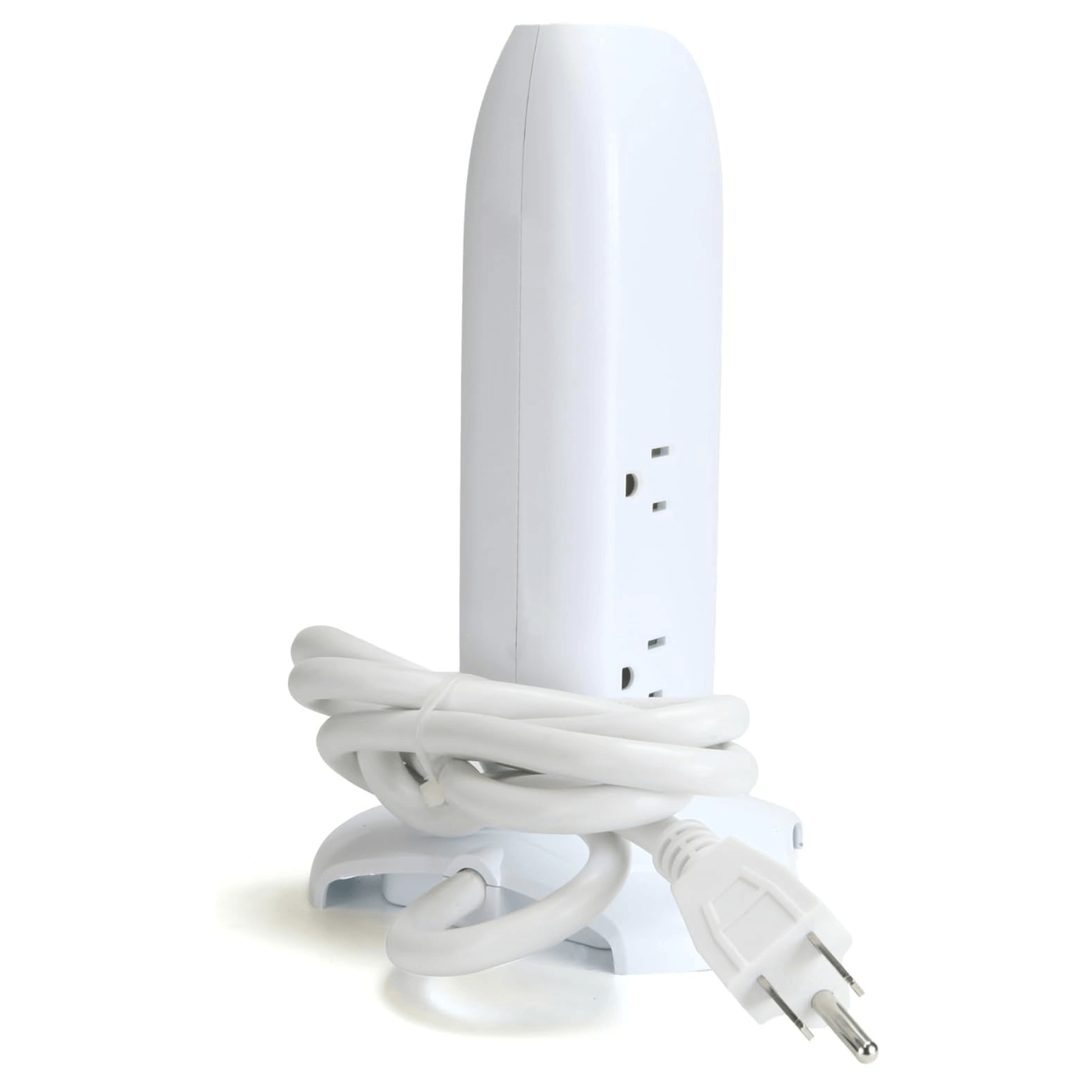 Emerson 5-Outlet + USB Charging Tower with Surge Protection and On/ Off Switch