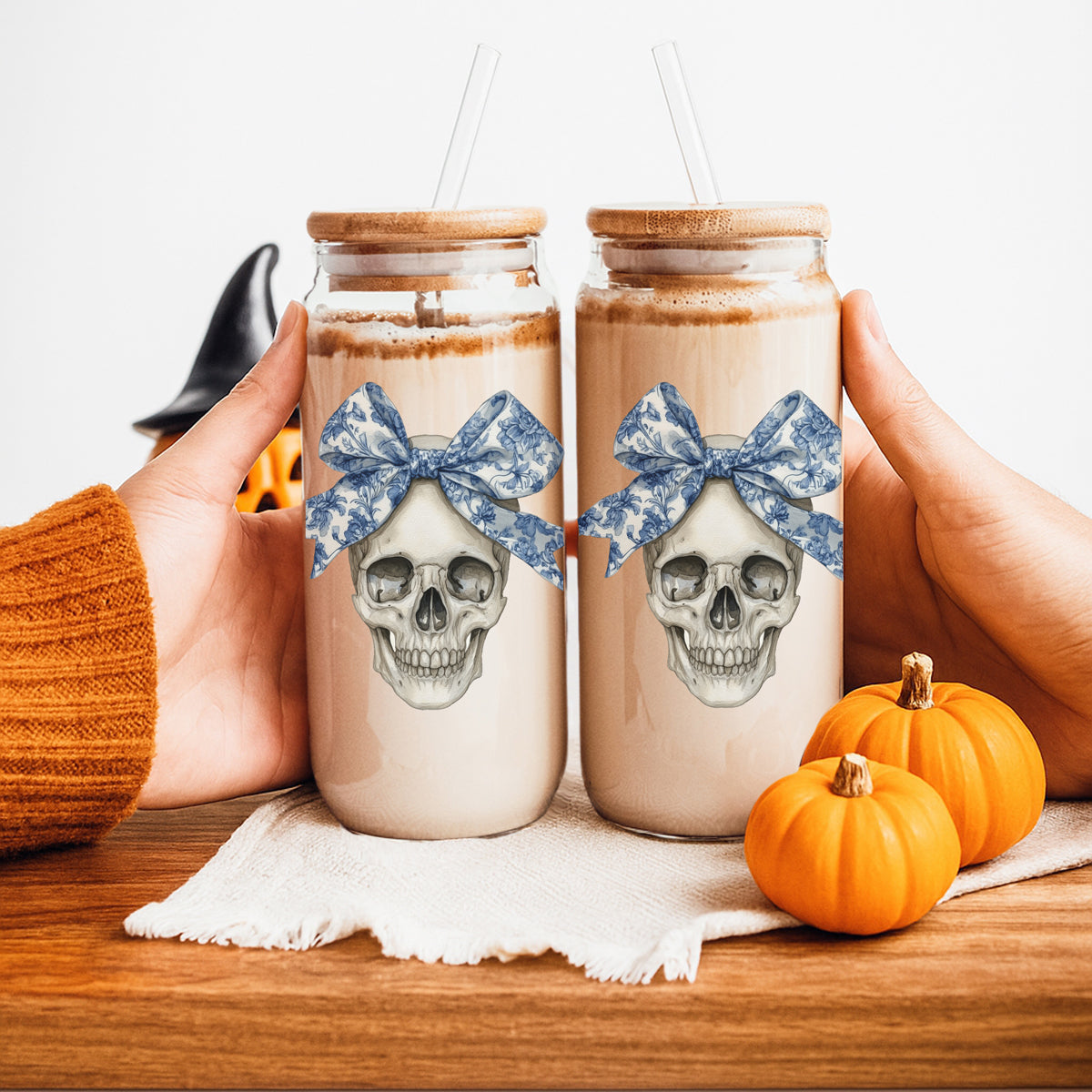 Bow Skull 20oz
