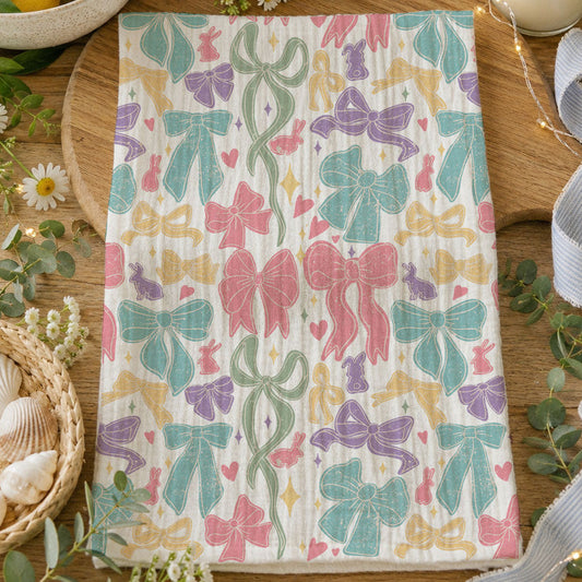 Bow Pastels Towel