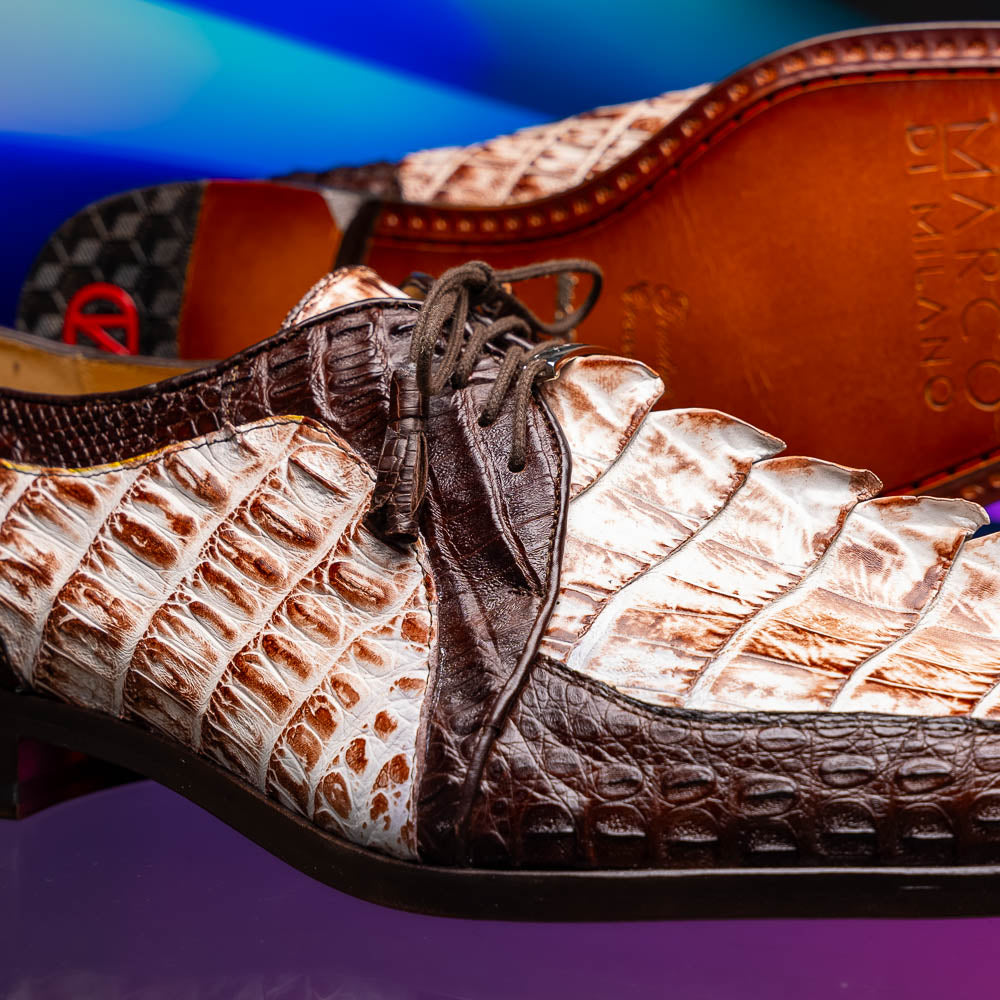 Caribe Rustic White / Brown