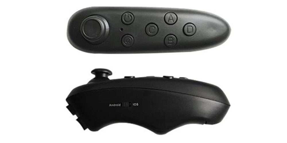 Bluetooth Remote Controller for Bluetooth Devices and 3D Virtual Reality Headsets - Supports iOS and Android