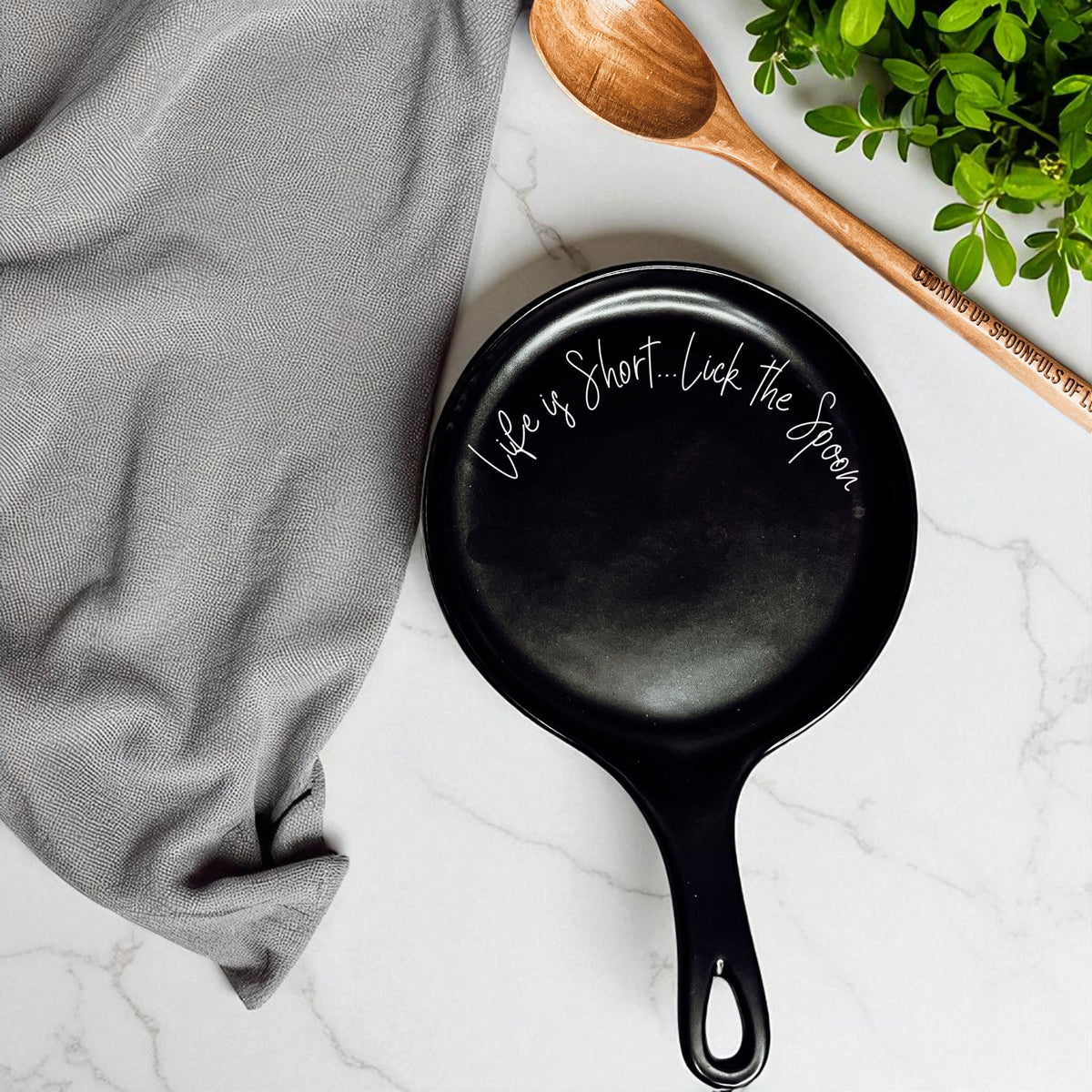 Lick the Spoon Cursive