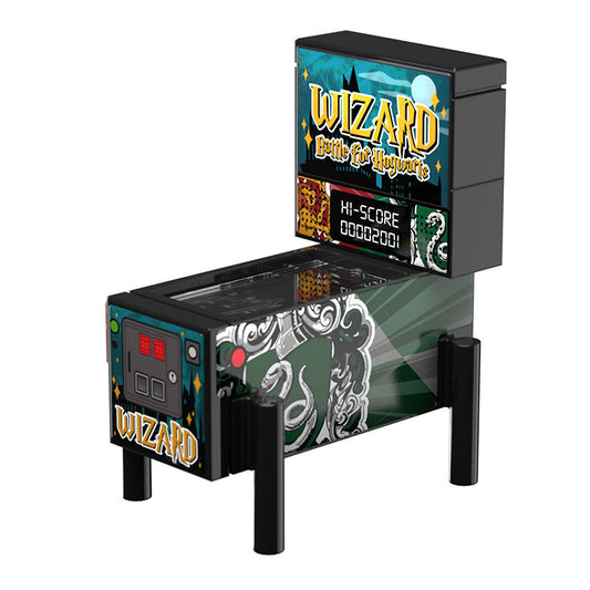 Harry Potter Pinball Arcade Machine Building Set made using LEGO parts