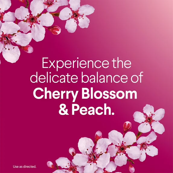 Clorox Scentiva Scented Bleach, Cherry Blossom and Peach, 121 fl oz