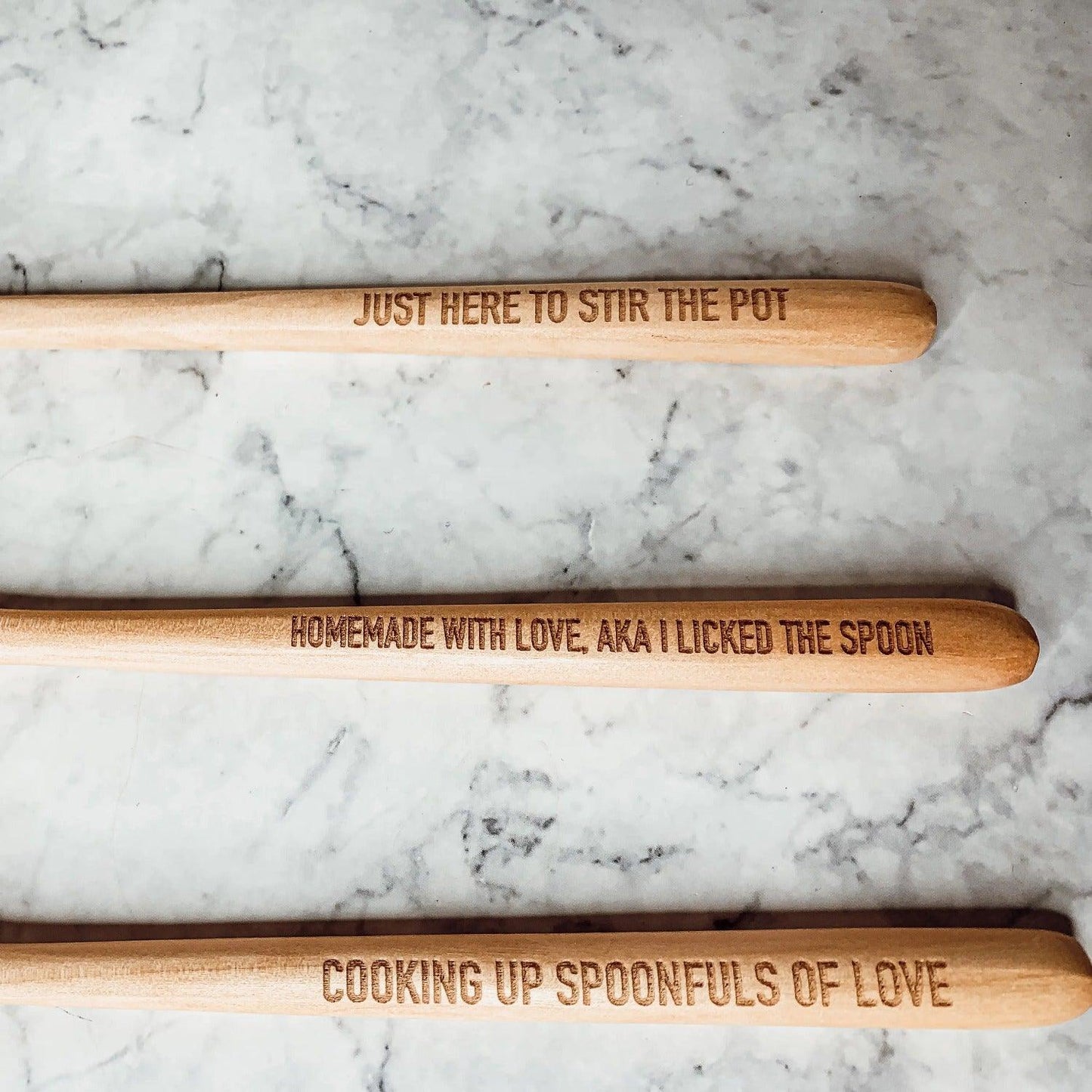 Lick the Spoon Cursive