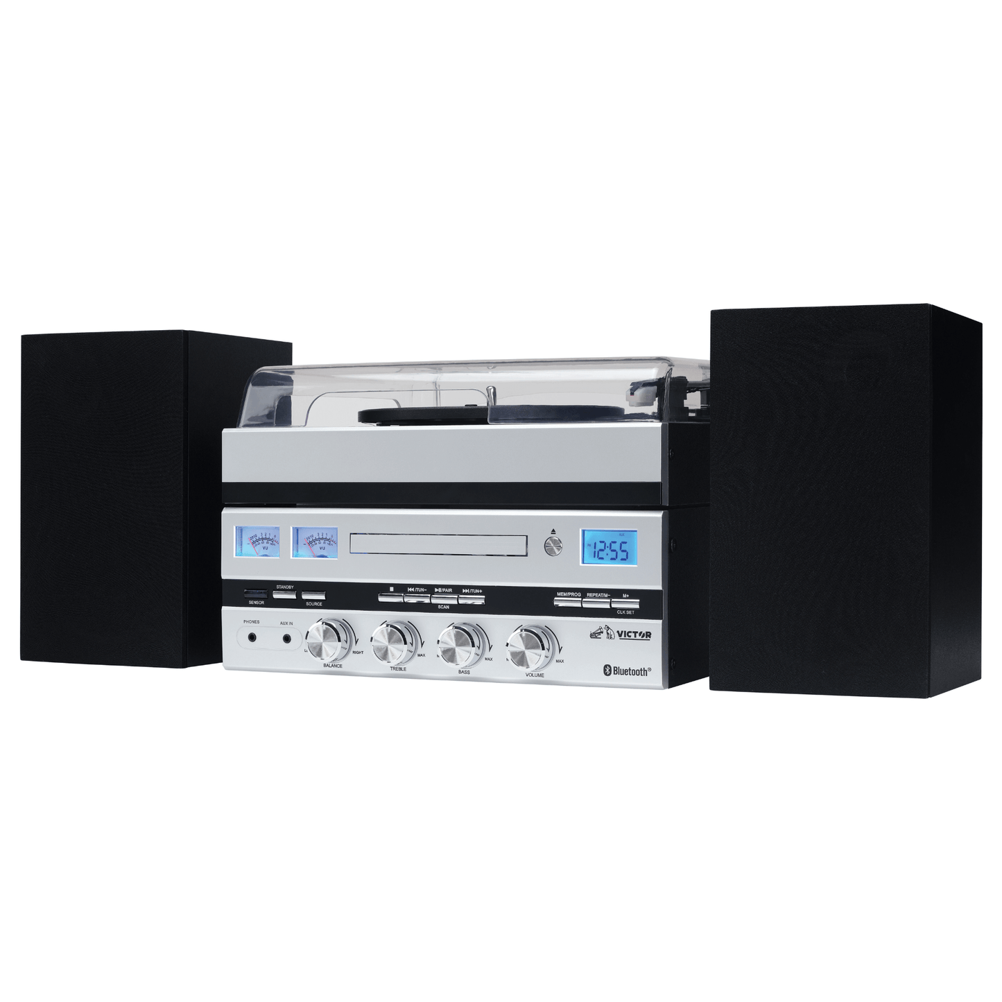 Victor Geneva 5-in-1 Desktop Music Center - Refurbished