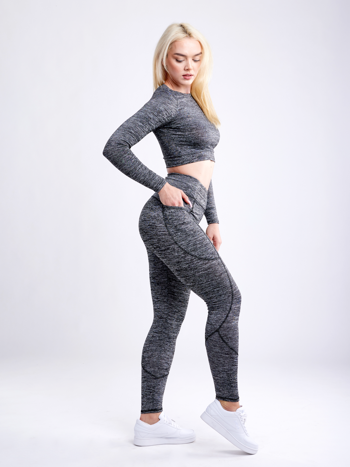 JupiterGear Long-Sleeve Crop Top