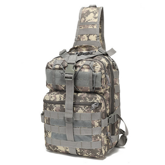 JupiterGear Tactical Military Sling Backpack 15L Shoulder Bag Molle Outdoor Daypack Backpack with Adjustable Strap