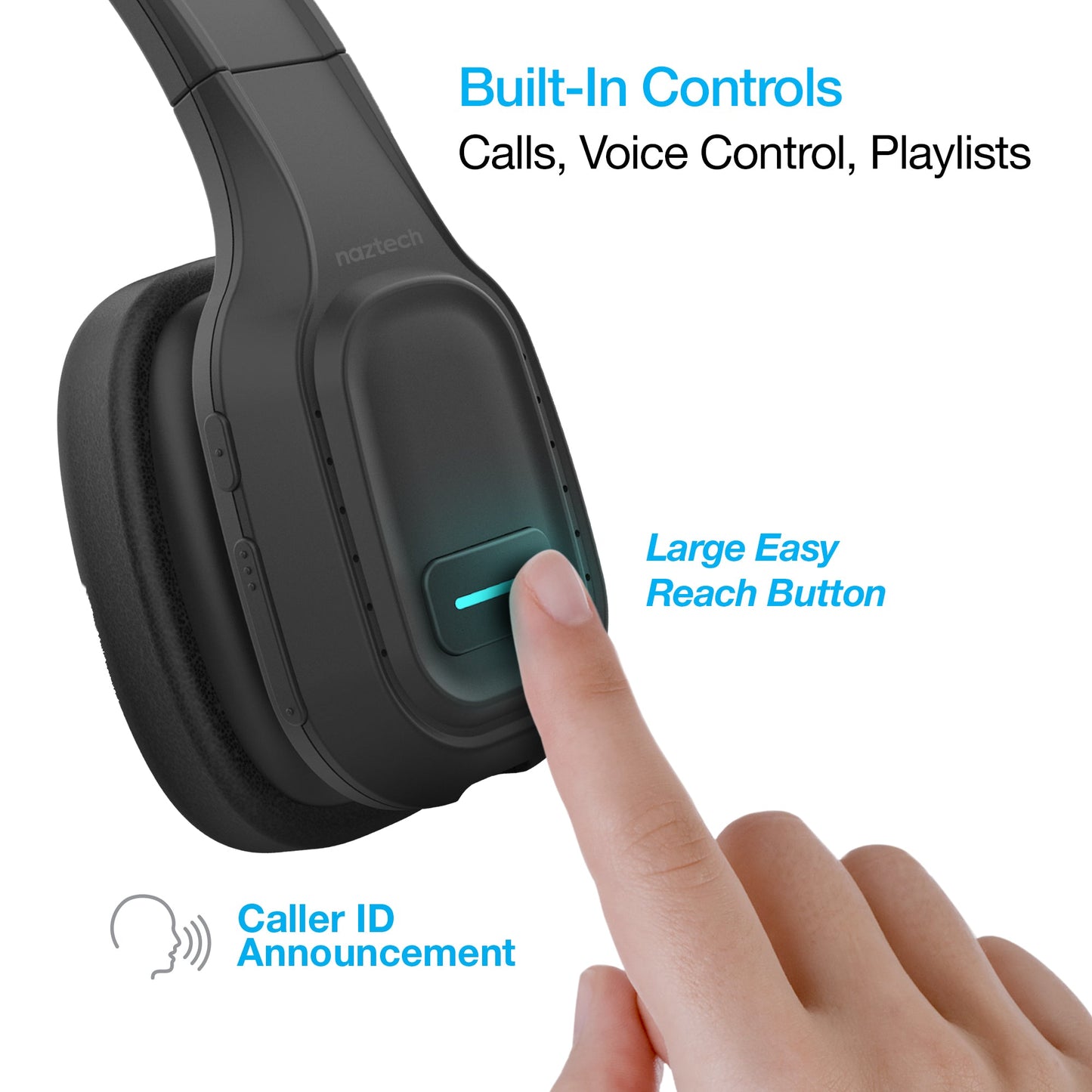 Naztech NXT-700 Xtreme Noise Cancelling Headset for Car Use