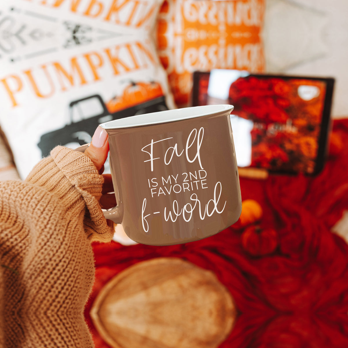 Fall + F-Word Mug