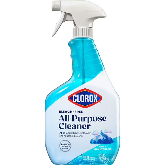 Clorox All Purpose Cleaner, Bleach Free, Fresh Mountain Air, 32 fl oz