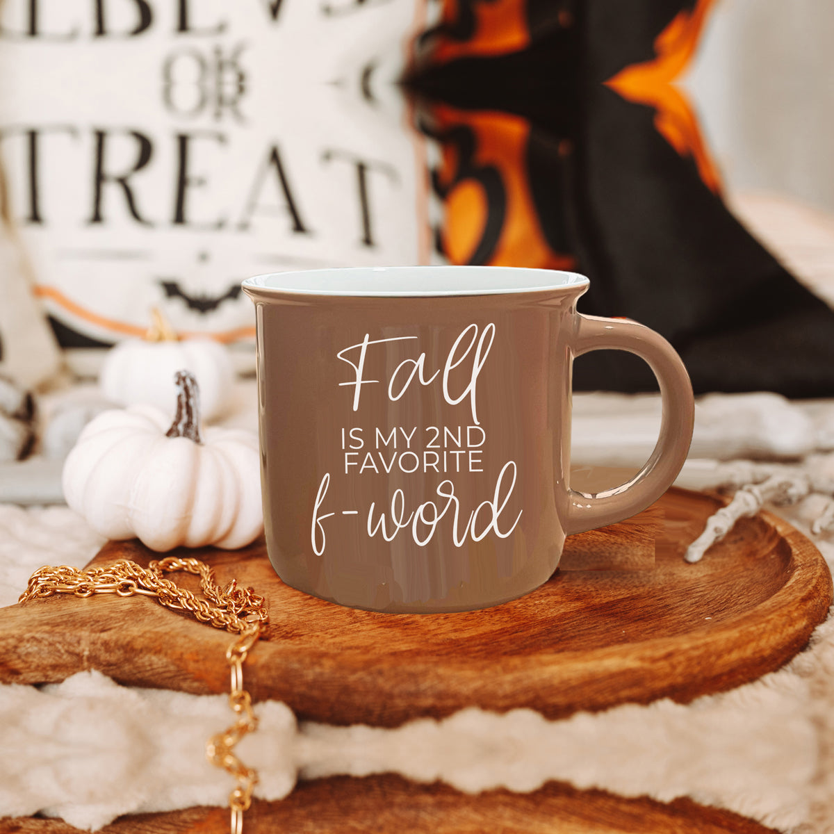 Fall + F-Word Mug