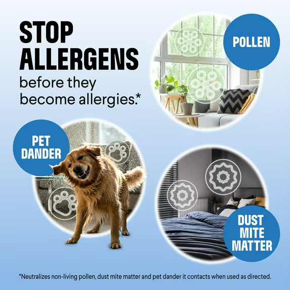 Clorox PURE Allergen Neutralizer Daily Air Spray, Ocean Mist, 8 oz. Bottle