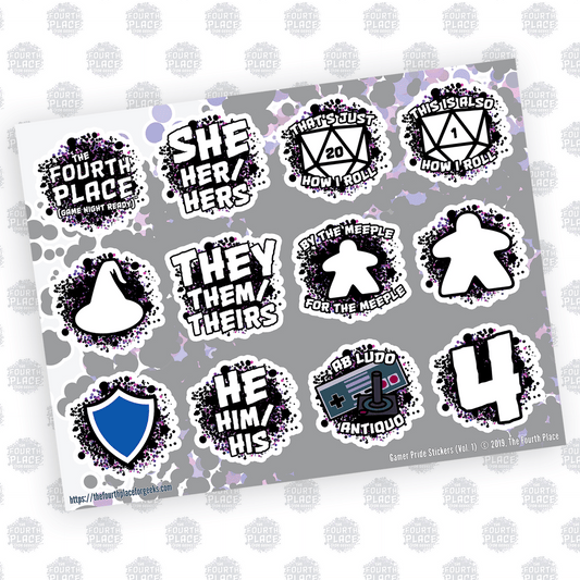 Gamer Pride (Vol. 1) Stickers