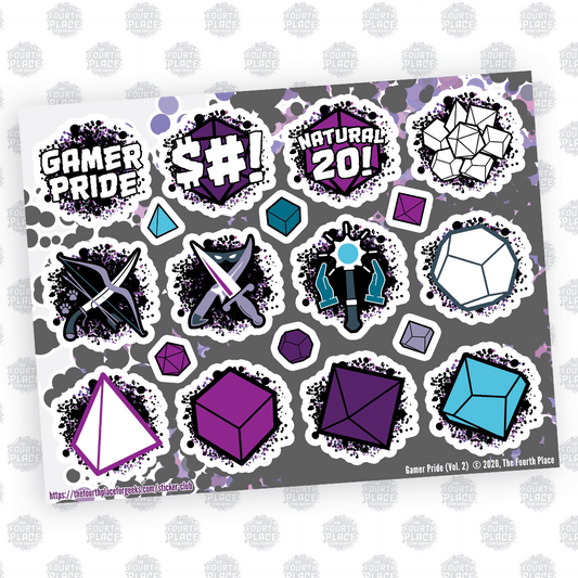 Gamer Pride (Vol. 2) Stickers