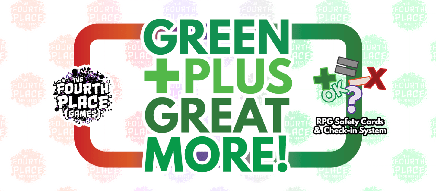 GREEN +PLUS GREAT MORE!