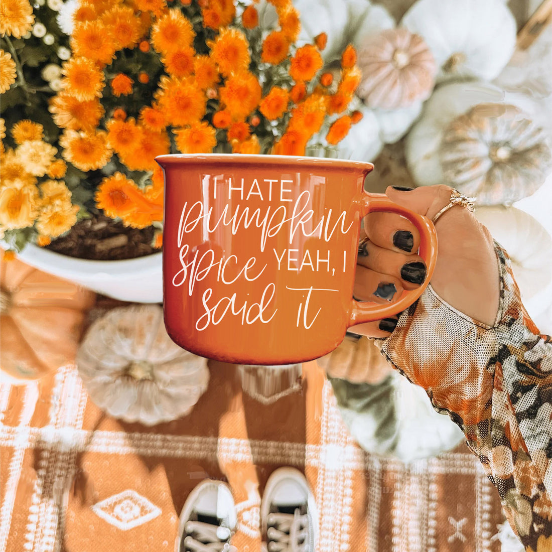 Hate Pumpkin Mug