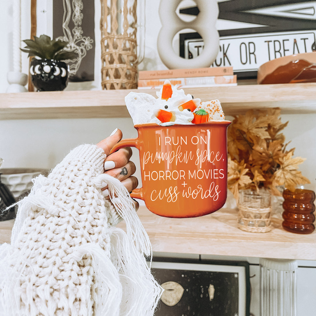 Pumpkin + Horror Mug
