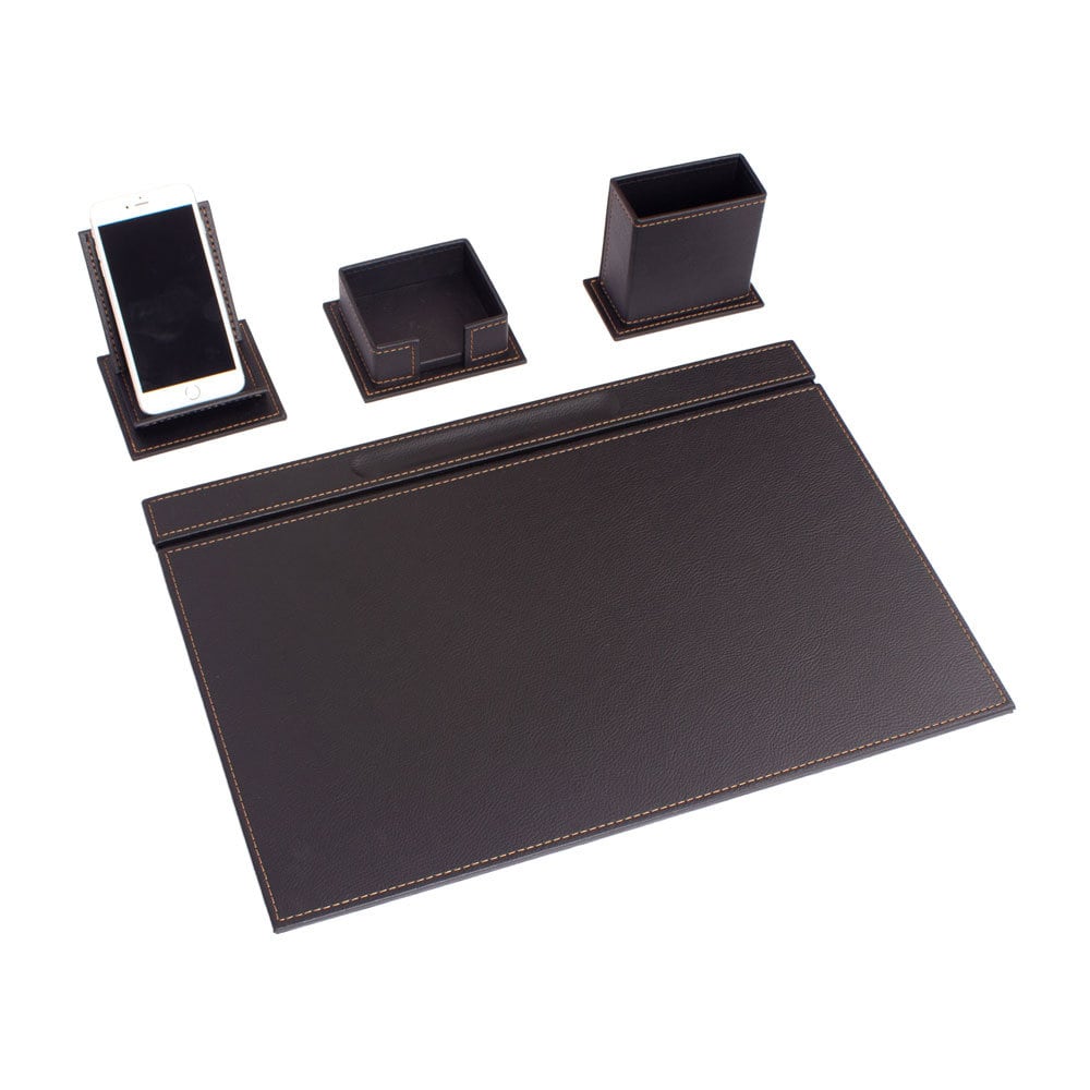 MOOG Luxury Desk Set-4 Accessories- Green - 4 PCS