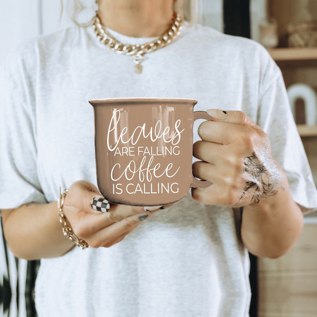 Leaves Falling Mug