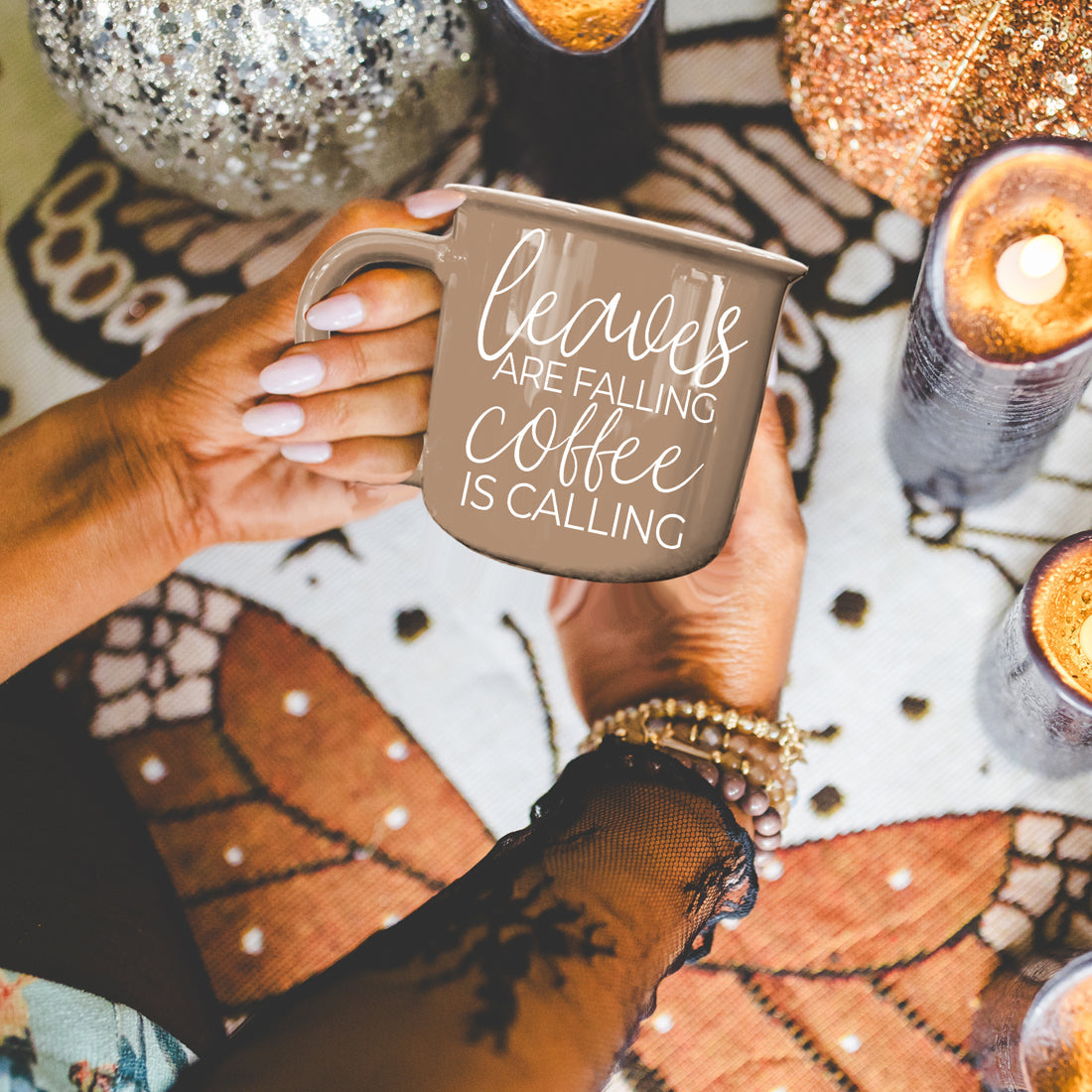 Leaves Falling Mug
