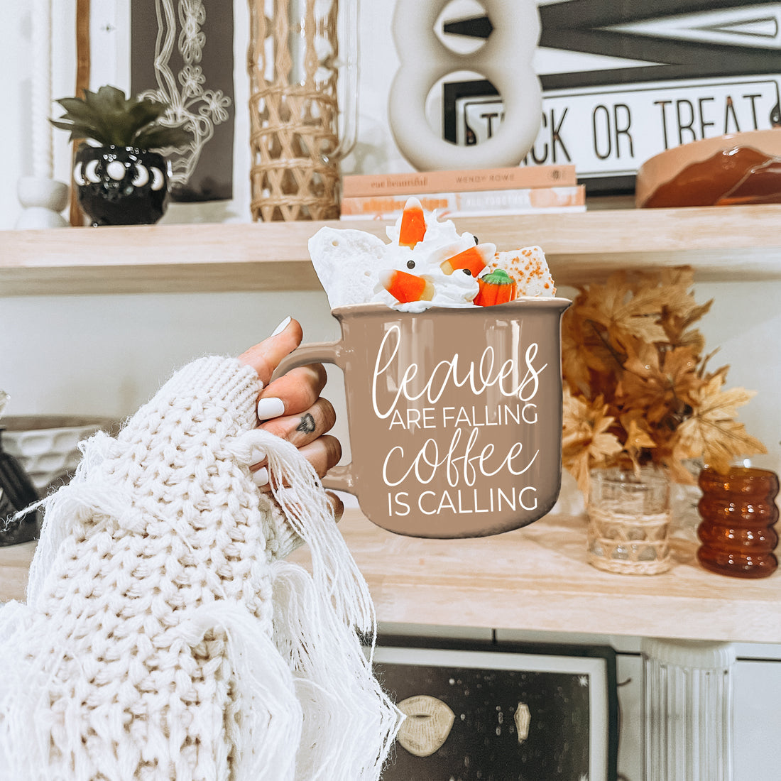 Leaves Falling Mug