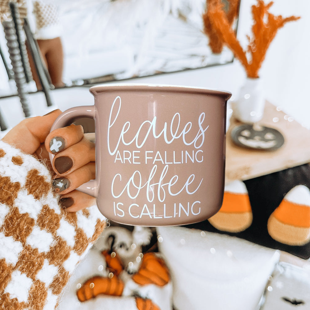 Leaves Falling Mug