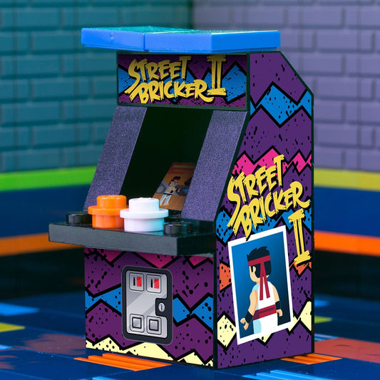 Street Bricker II - B3 Customs Arcade Machine made using LEGO parts