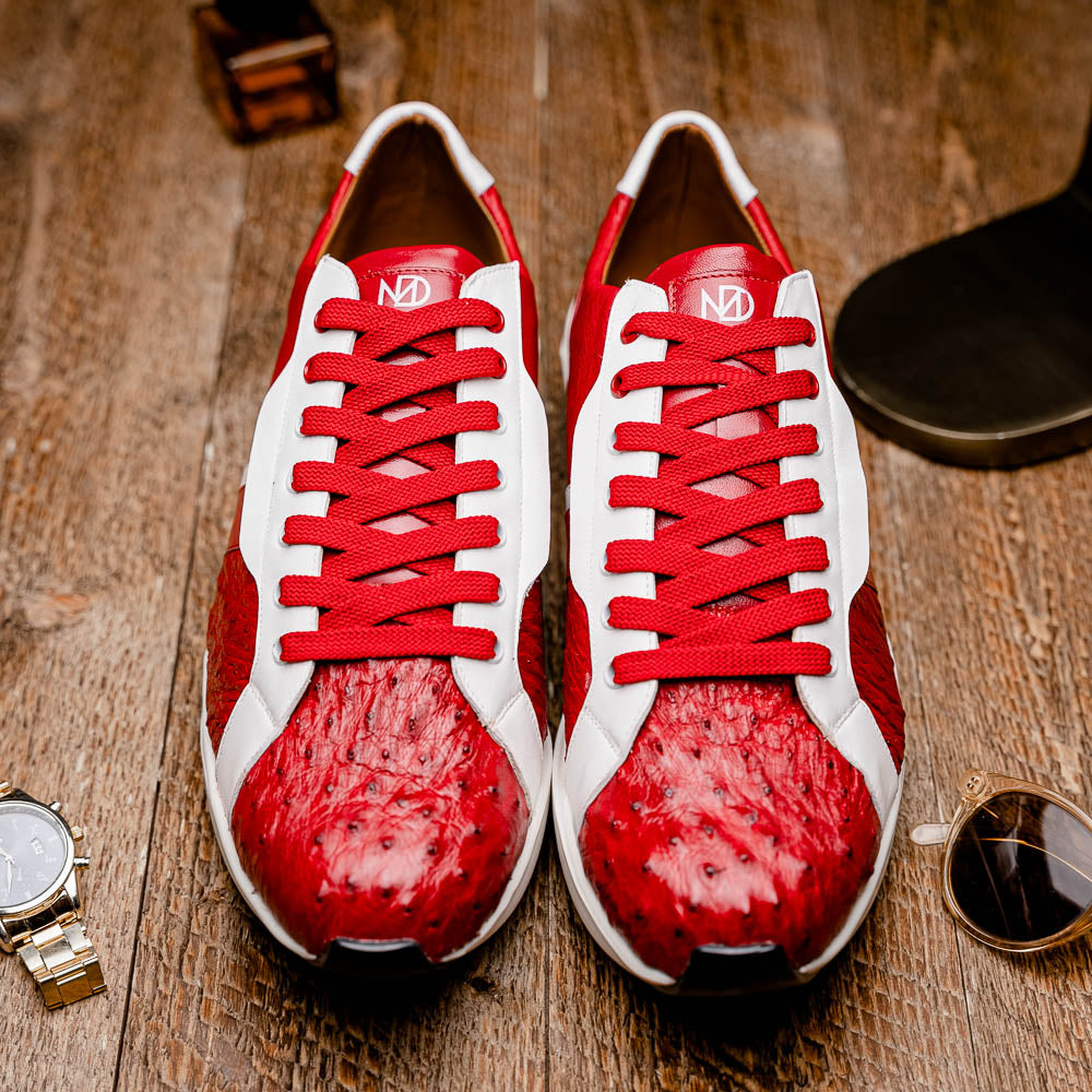 Lyon II Red / White