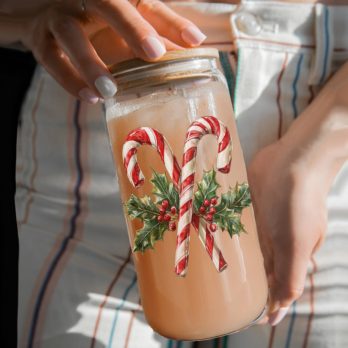 Candy Cane Holly