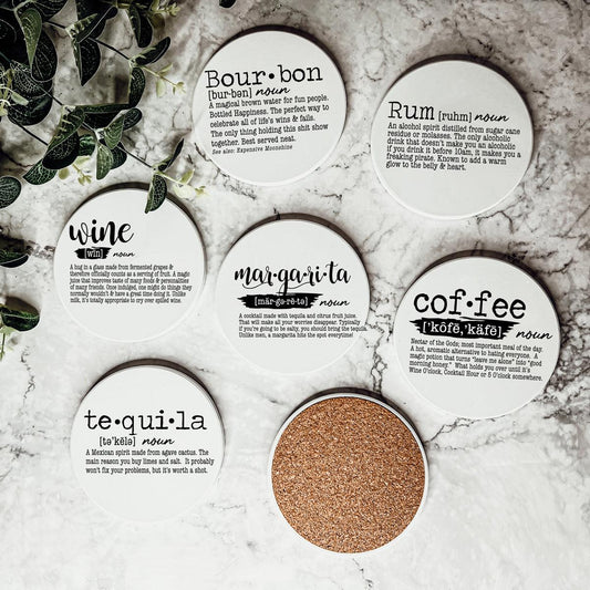 Drink Definition Coasters