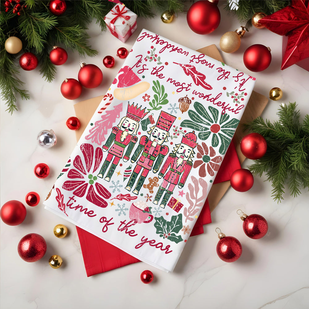 Boho Floral Nutcracker