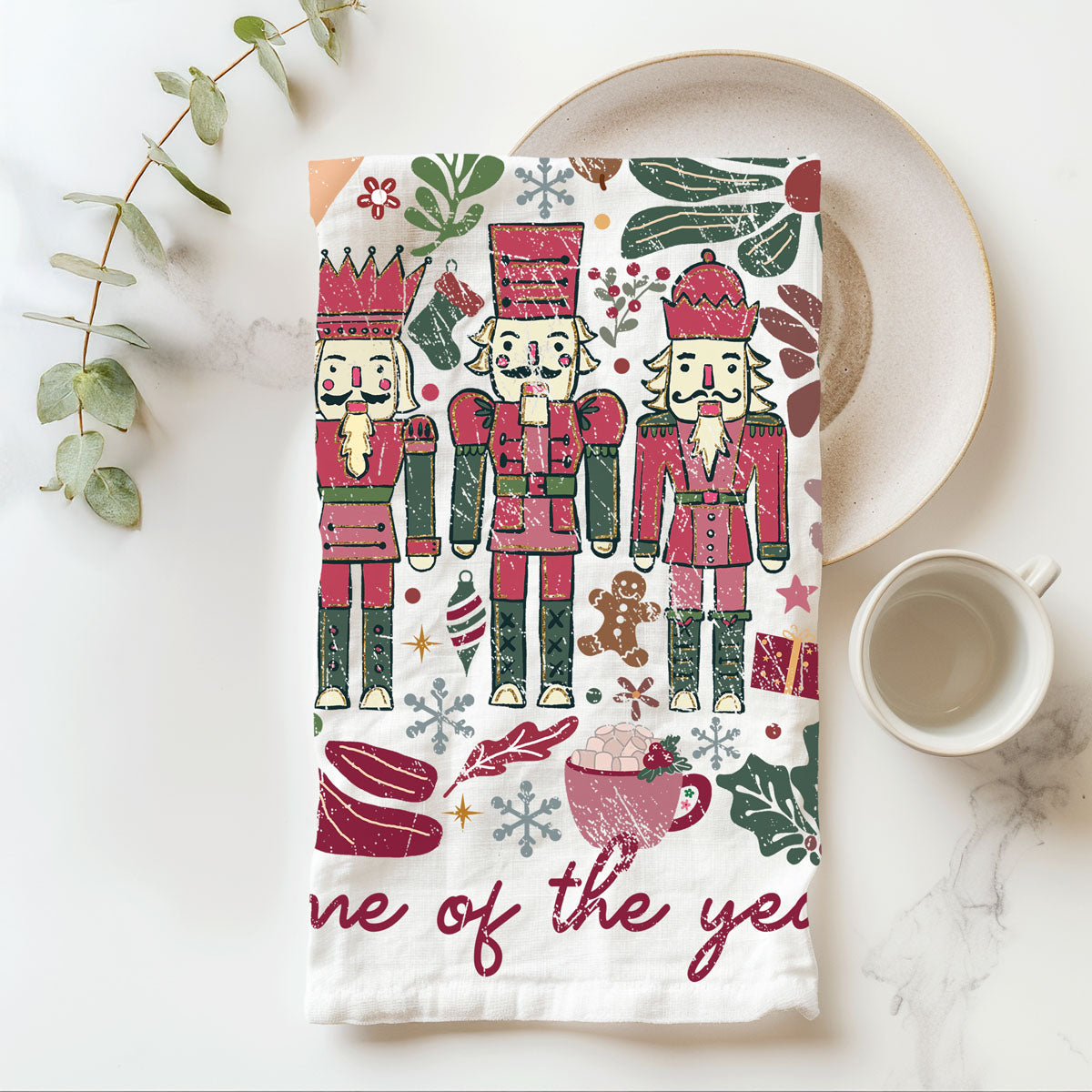 Boho Floral Nutcracker