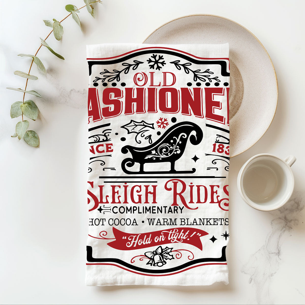 Sleigh + Candy Canes