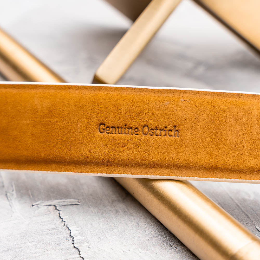 Domenico Belt White