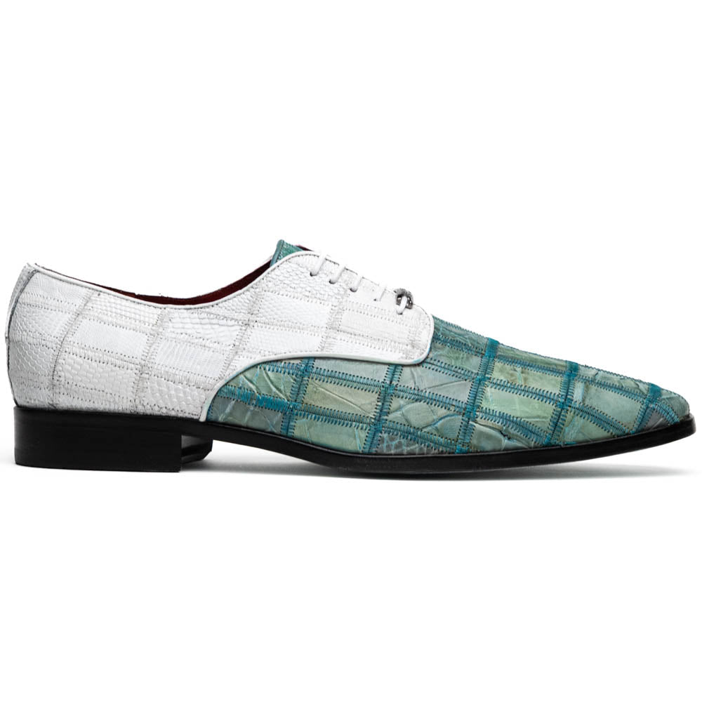 Pissa Tourquoise/White