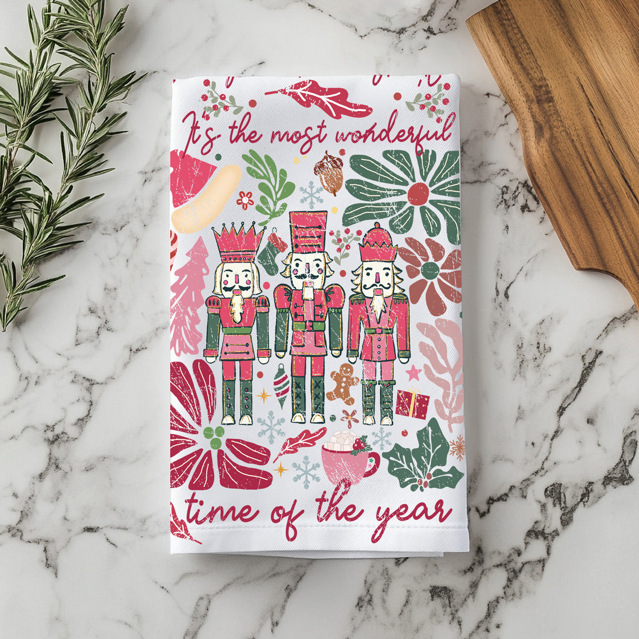 Boho Floral Nutcracker