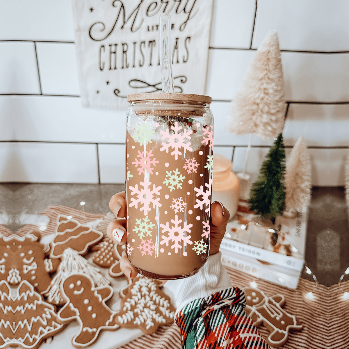 Pastel Snowflakes