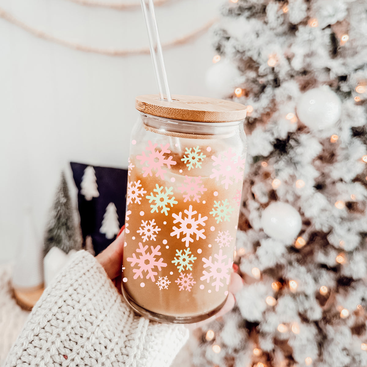 Pastel Snowflakes